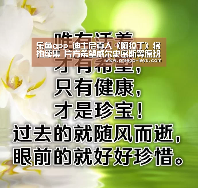 乐鱼app_迪士尼真人《阿拉丁》将拍续集 片方希望威尔史密斯
